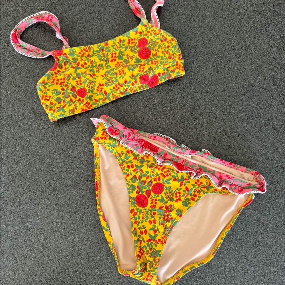 Roller Rabbit Colorful Floral Bikini